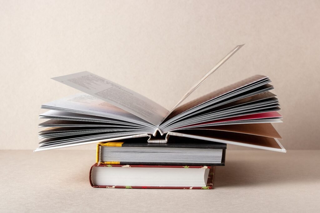 A professionally designed brochure showcasing products or services with high-quality images and text.